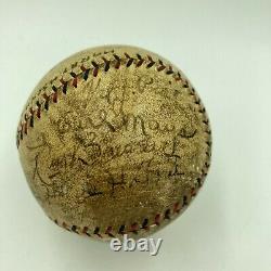 1927 Cincinnati Reds Team Signed National League Baseball Eppa Rixey JSA COA