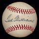 1940's Ted Williams Single Signed Oal Harridge Baseball With Original Box Psa Loa