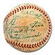 1941 All Star Game Team Signed Baseball Jimmie Foxx Ted Williams Dimaggio Psa