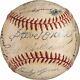 1947 All Star Game Team Signed Baseball Joe Dimaggio & Ted Williams Psa Dna Coa