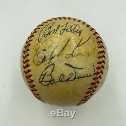 1950 All Star Game Team Signed Baseball Joe Dimaggio Ted Williams Musial JSA COA