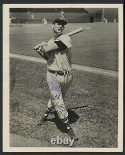 1950's Ted Williams, The Splendid Splinter Large Signed Batting Photo