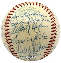 1954 Boston Red Sox Team Signed Baseball Ted Williams Harry Agganis 29 Autos PSA