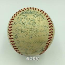 1955 Boston Red Sox Team Signed American League Baseball Ted Williams PSA DNA