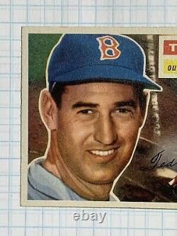 1956 Topps baseball Card #5 Ted Williams Investment Very Clean & Rare