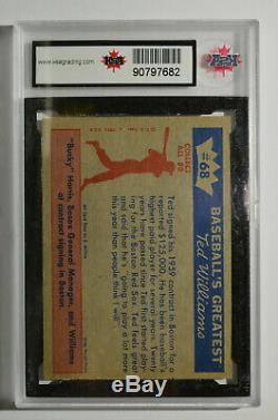 1959 Fleer Ted Williams #68 Signs for 1959 SP