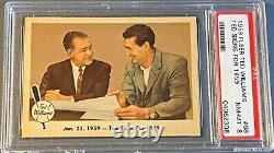 1959 Fleer Ted Williams TED SIGNS FOR 1959 #68 PSA 8 NM-MT