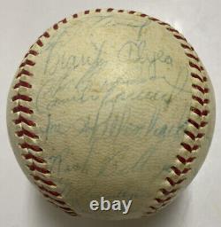 1969 WASHINGTON SENATORS Team Signed Baseball TED WILLIAMS NELSON NELLIE FOX