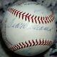 1969 Washington Senators Team Signed Autographed Baseball Ted Williams Jsa Loa