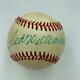 1970's Ted Williams Signed Vintage American League Baseball With Jsa Coa