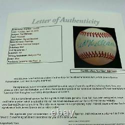 1970's Ted Williams Signed Vintage American League Baseball With JSA COA