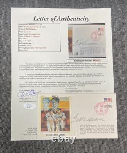 1985 Hand Signed TED WILLIAMS first day cover FDC JSA COA Letter gorgeous 1823B