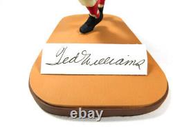 1989 Gartlan Signed Ted Williams The Kid Figurine Statue Tiny Chip Autograph