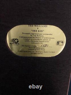 1989 Gartlan TED WILLIAMS Signed 9.5 Figure with Box COA /2654 Boston Red Sox NIB
