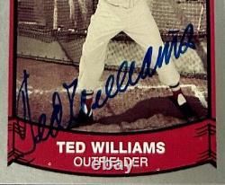 1989 Pacific Legends #154 Ted Williams PSA/DNA Authentic Signed Auto Red Sox 995