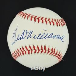1990s Ted Williams Signed Autographed OAL Baseball Red Sox JSA LOA #BB01930