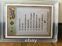 1992 Upper Deck Ted Williams Heroes Autograph PSA 7 Auto 10 #714/2500 Red Sox
