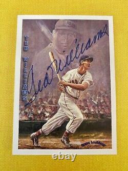 1993 Ted Williams Locklear Autograph #LC9. Serial #250/406 Signed. Free Ship