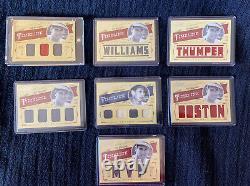 2012 Ted Williams PRIME CUT HUGE LOT 1/1 /5 /9 /25 Auto Graded Game Used Jersey
