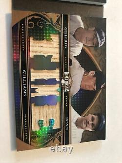 2013 Topps Triple Threads Ty Cobb Roberto Clemente Ted Williams Willie Mays Foxx