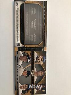 2013 Topps Triple Threads Ty Cobb Roberto Clemente Ted Williams Willie Mays Foxx