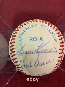 500 Home Run Club 11 Autographed Ball Mickey Mantle, Ted Williams, Aaron, Mays