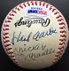 500 Home Run Club Autographed Al Ball, Mickey Mantle, Ted Williams, 11 Sig, Psa