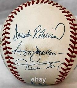 500 Home Run Club Ball SIGNED by 11 WILLIAMS, MANTLE, MAYS, AARON + 7 JSA CoA