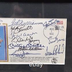 500 Home Run Club MLB Autographed Mickey Mantle Ted Williams Mays Hank Aaron COA