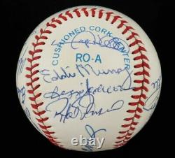 500 Home Run Club OAL Baseball Signed by (15) with Ted Williams, Mickey Mantle