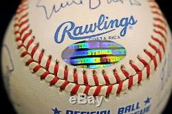 500 Home Run Club Signed Baseball 10 Auto Ted Williams Aaron Mays Hr Steiner Coa