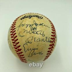 500 Home Run Club Signed Baseball Mickey Mantle Ted Williams Willie Mays JSA COA