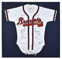 500 Home Run Club Signed Jersey 11 Sigs Ted Williams Willie Mays Hank Aaron JSA