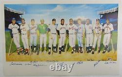 500 Home Run Hitters Ted Williams Mickey Mantle Harmon Killebrew +9 Multi Signed