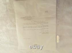 Authentic Ted Williams Autographed Letter With Postmarked Envelope Dated 1976