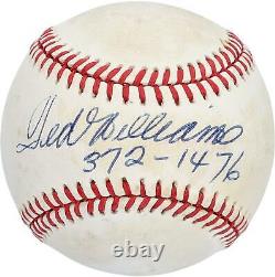 Autographed Ted Williams Red Sox Baseball Fanatics Authentic COA Item#11252266