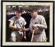 Awesome Ted Williams Babe Ruth Autographed Photo Signed Jsa Coa Framed 29x25