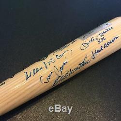 Beautiful 500 Home Run Signed Bat Mickey Mantle Ted Williams 11 Sigs JSA COA