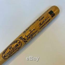 Beautiful All Century Team Signed Bat 16 Sigs With Ted Williams PSA DNA COA