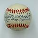 Beautiful Mickey Mantle Ted Williams 500 Home Run Club Signed Baseball Psa Dna