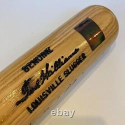 Beautiful Ted Williams 1941.406 Signed Game Model Baseball Bat MINT JSA COA