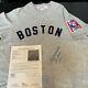 Beautiful Ted Williams The Kid 521 Home Runs Signed Boston Red Sox Jersey Jsa