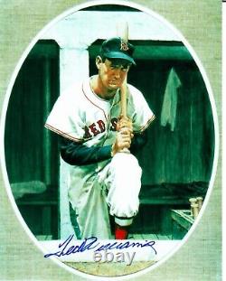 Boston Red Sox Ted Williams Hand Signed 8X10 Color Photo