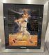 Boston Red Sox Ted Williams Signed /autograph 24x28 Framed Poster Coa Psa