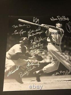 Boston Red Sox Ted Williams Tribute Signed 16x20 Photo 30 Autographs Ted Swing