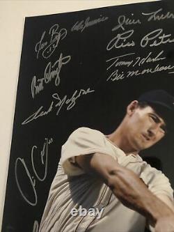 Boston Red Sox Ted Williams Tribute Signed 16x20 Photo 31 Autographs Lot C