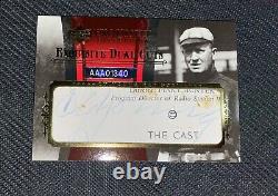 CY YOUNG / TED WILLIAMS DUAL AUTO 1/5 2006 Exquisite Legendary Cuts RED SOX