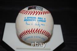 Carroll William Hardy Signed Baseball Tri-star Coa Pinch Hit For Ted Williams