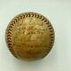 Earliest Known Ted Williams 1937 Minor League Champs Team Signed Baseball Jsa