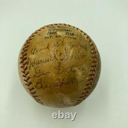 Earliest Known Ted Williams 1937 Minor League Champs Team Signed Baseball JSA